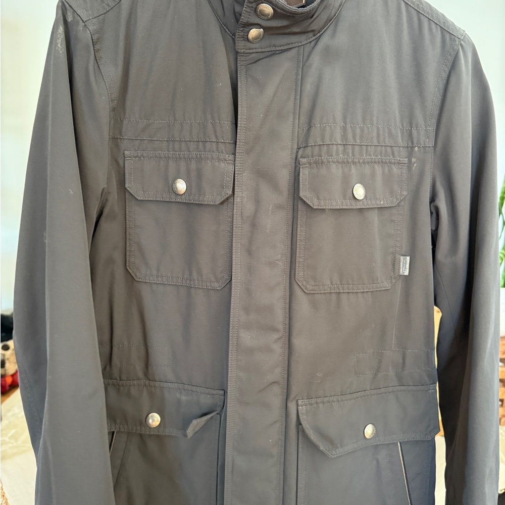 Coach Men's Black Military Jacket